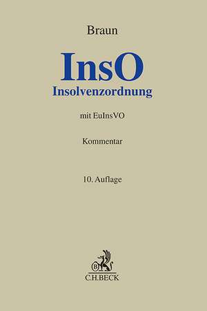 Insolvenzordnung (InsO) de Eberhard Braun