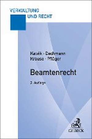 Beamtenrecht de Michael Kawik