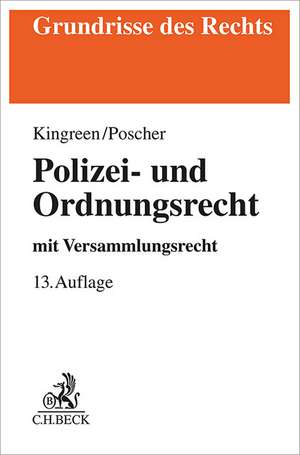 Polizei- und Ordnungsrecht de Thorsten Kingreen