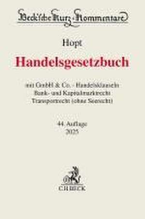 Handelsgesetzbuch de Klaus J. Hopt