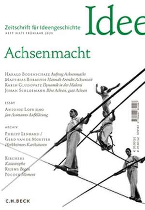 Zeitschrift für Ideengeschichte Heft XIX/1 Frühjahr 2025 de Eva Cancik-Kirschbaum