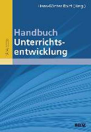 Handbuch Unterrichtsentwicklung de Hans-Günter Rolff