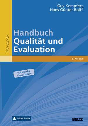 Handbuch Qualität und Evaluation de Guy Kempfert