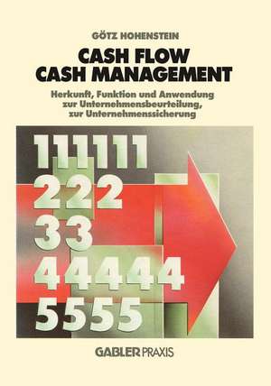 Cash Flow und Cash Management de Götz Hohenstein