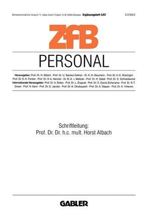 Personal de Horst Albach