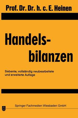 Handelsbilanzen de Edmund Heinen