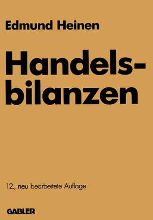 Handelsbilanzen de Edmund Heinen