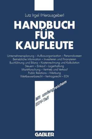 Handbuch für Kaufleute de Lutz Irgel