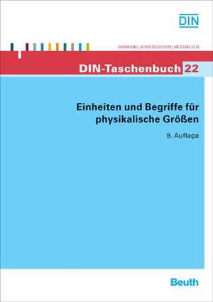 Einheiten und Begriffe für physikalische Größen