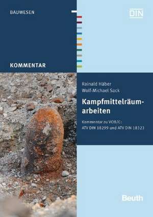 Häber, R: Kampfmittelräumarbeiten