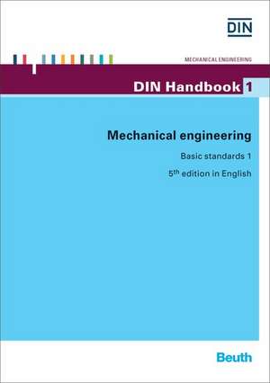 Mechanical engineering. Basic standards 1