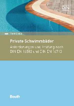 Eisele, F: Private Schwimmbäder