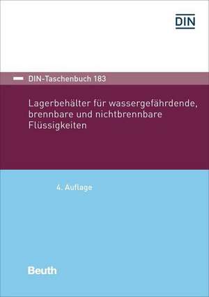 Lagerbehälter für wassergefährdende, brennbare und nichtbrennbare Flüssigkeiten