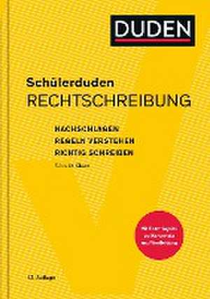 Schülerduden Rechtschreibung (gebunden) de Dudenredaktion