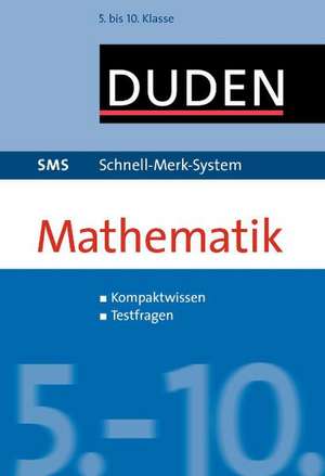 SMS Mathematik 5.-10. Klasse de Uwe Bahro