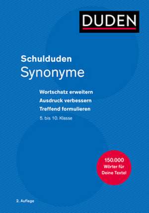 Schulduden Synonyme de Dudenredaktion