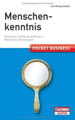 Pocket Business Menschenkenntnis de Kurt-Georg Scheible