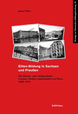 Eliten-Bildung in Sachsen und Preußen de Jonas Flöter