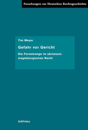 Gefahr vor Gericht de Tim Meyer