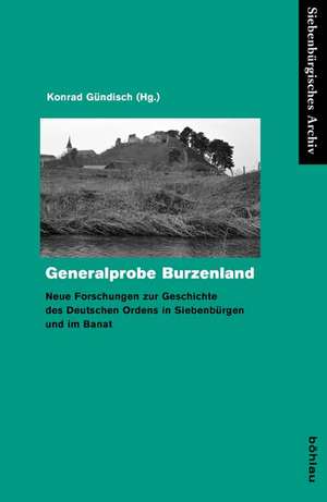 Generalprobe Burzenland de Konrad Gündisch