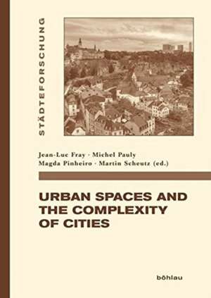 Urban Spaces and the Complexity of Cities de Jean-Luc Fray