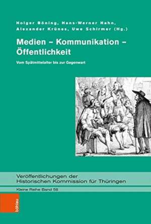 Medien - Kommunikation - Öffentlichkeit de Alexander Krünes