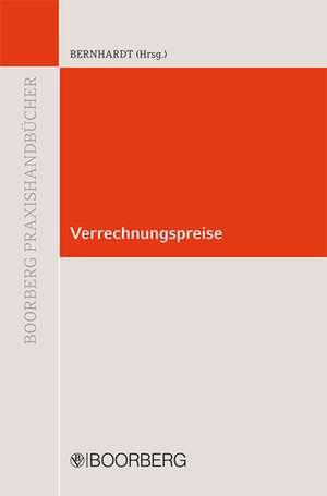 Verrechnungspreise de Lorenz Bernhardt