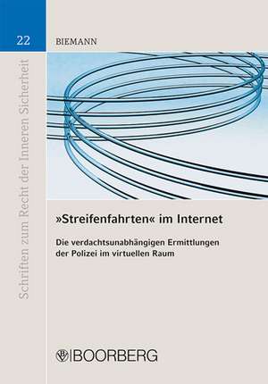 "Streifenfahrten" im Internet de Jens Biemann