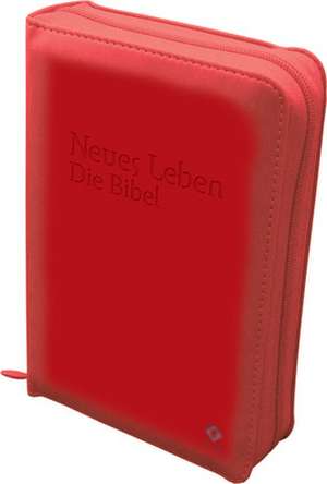 Neues Leben. Die Bibel. Taschenausgabe, ital. Kunstleder rosso, mit Reißverschluß