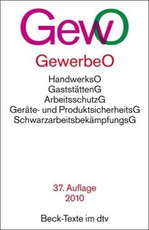 Gewerbeordnung (GewO)