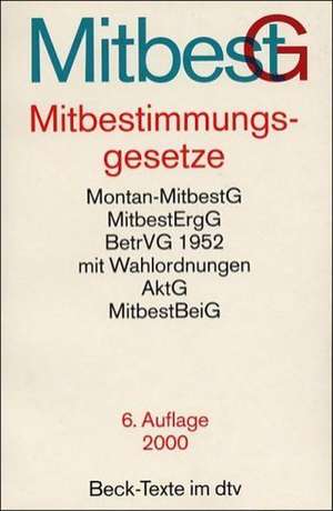 Mitbestimmungsgesetze