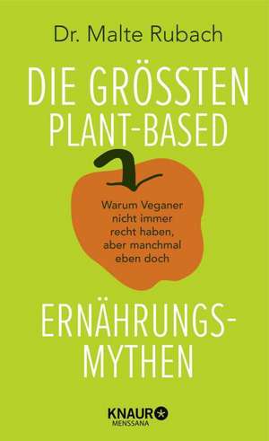 Die größten plant-based Ernährungs-Mythen de Malte Rubach