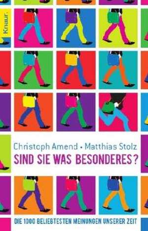 Sind Sie was Besonderes? de Christoph Amend