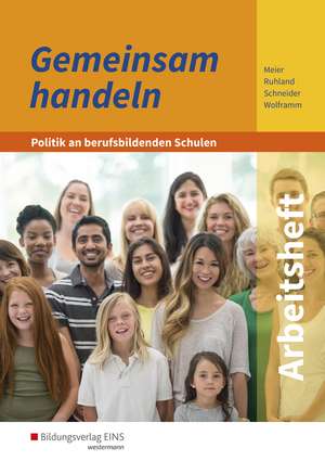 Gemeinsam handeln - Politik an berufsbildenden Schulen.. Arbeitsheft de Barbara Meier