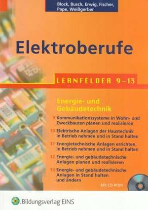 Elektroberufe Lernfelder 9 bis 13 de Karsten Block