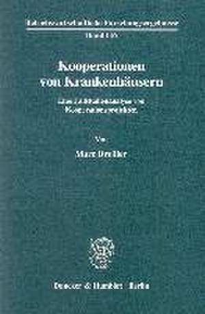 Kooperationen von Krankenhäusern. de Marc Dreßler