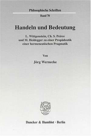 Handeln und Bedeutung de Jörg Wernecke