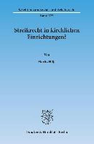 Streikrecht in kirchlichen Einrichtungen? de Moritz Hilje