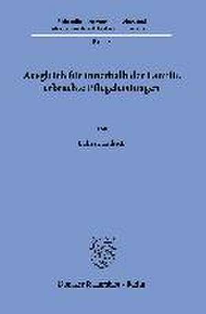 Ausgleich für innerhalb der Familie erbrachte Pflegeleistungen. de Lukas Friedrich