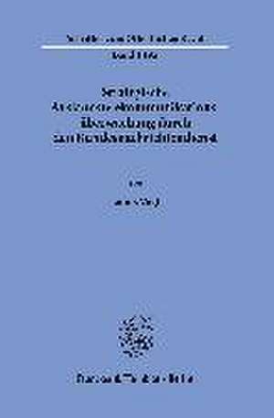 Strategische Auslandstelekommunikationsüberwachung durch den Bundesnachrichtendienst. de Jannis Vogt