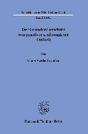 Der Grundrechtsschutz von positiver und negativer Freiheit. de Claire Vander Stichelen