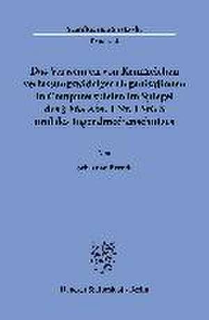 Das Verwenden von Kennzeichen verfassungswidriger Organisationen in Computerspielen im Spiegel des § 86a Abs. 1 Nr. 1 StGB und des Jugendmedienschutzes. de Sebastian Berndt