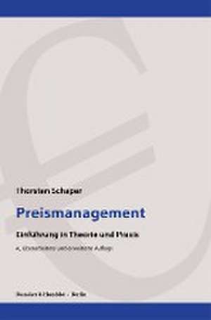 Schaper, T: Preismanagement.