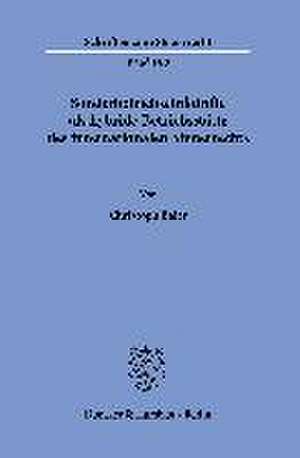 Sonderbetriebseinkünfte als hybride Betriebsstätte des internationalen Steuerrechts. de Christoph Baier