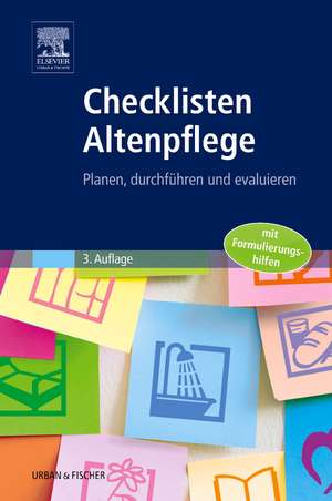 Checklisten Altenpflege de Elsevier Gmbh