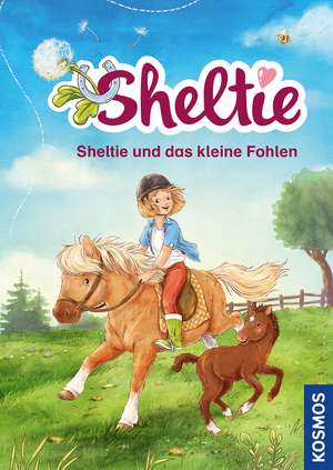 Sheltie - Sheltie und das kleine Fohlen de Peter Clover