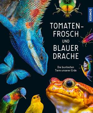 Tomatenfrosch und blauer Drache de Andrea Köhrsen