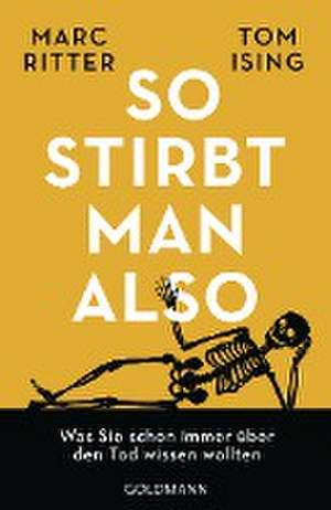 So stirbt man also de Marc Ritter