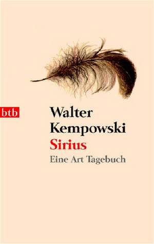 Sirius de Walter Kempowski