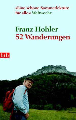 52 Wanderungen de Franz Hohler